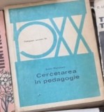 Cercetarea in pedagogie - Emile Planchard