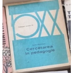 Cercetarea in pedagogie - Emile Planchard