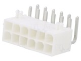 Conector MOLEX 39-30-0120 cablu-placă tată PIN 12 Mini-Fit Jr 13A THT