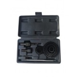 Set Freze pentru gaurit lemn si rigips, 19mm, 22mm, 25mm, 29mm, 38mm, 44mm, 51mm, 57mm, 64mm, 13 piese