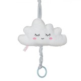 Carusel Muzical Bebe, Nor, Poliester, Alb, 23cm, Oem