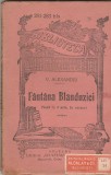 Vasile Alecsandri - Fantana Blanduziei