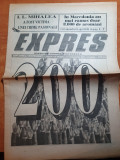 Ziarul expres 7-13 decembrie 1993-art gabi balint,steaua-dinamo,triumful zapezii