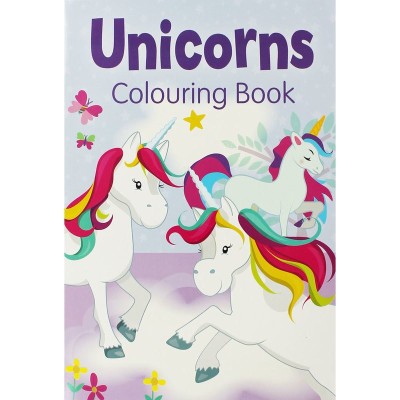 Unicorni - carte de colorat mov - mediadocs foto