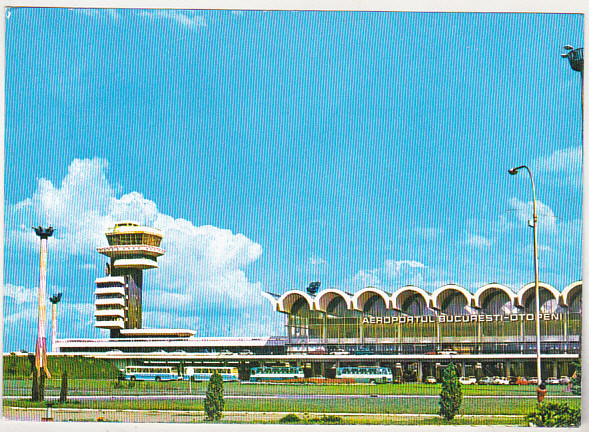 bnk cp Bucuresti - Aeroportul International Otopeni - necirculata - marca fixa