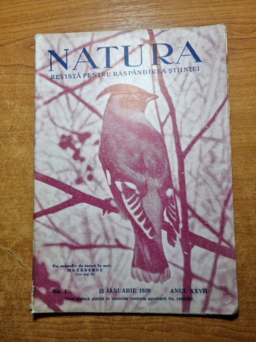 natura 15 ianuarie 1938-moartea lui cornel sumuleanu,art. nicolae iorga