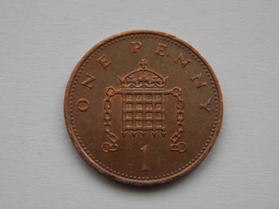 ONE PENNY 1984-GBR foto