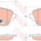 Set placute frana,frana disc NISSAN PRIMERA Break (WP12) (2002 - 2016) TRW GDB3227