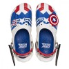 Saboti Crocs Echo Captain America Alb White Unisex | Clog Marvel Croslite Jibbitz&trade;