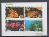 BOSNIA HERTEGOVINA 2000 FAUNA MARINA CORALI BLOC MNH