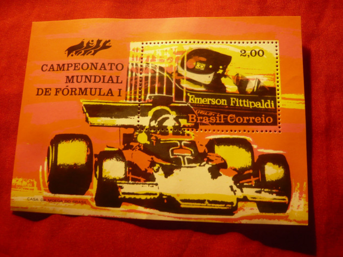 Bloc Brazilia 1972 - Campionat International Formula 1 -Curse Auto