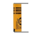Acumulator 14500CY HIGHPOWER cu lamele sudate in U Li-ion 3.6V 600mAh 1.5A 14500CY-600-U