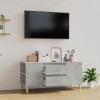 Comoda TV, gri beton, 102x44,5x50 cm, lemn prelucrat GartenMobel Dekor, vidaXL