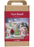 Craft Kit Fuse Beads Christmas House Assorted Colours (977828)