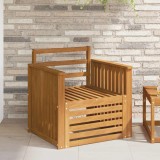 vidaXL Set mobilier gradina lemn masiv acacia exterior natural, 71x63x73 cm, durabil rezistent intemperii
