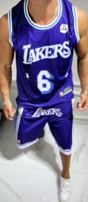 ECHIPAMENTE BASCHET ADULTI,LAKERS--JAMES, MARIMI .XL,XXL foto