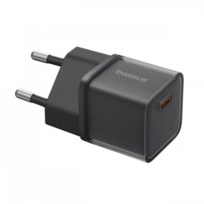 Incarcator Retea Baseus GaN5S, 20W, 3A, 1 x USB-C, Negru P10162503113-00 foto