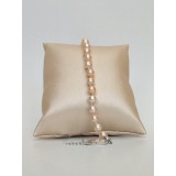 Cumpara ieftin Brățară Perle Cultură Roz Argint 925, 6-6.5mm, Ajustabilă 19-23cm. Bijuterie Damă Elegantă, Cutie Cadou Inclusă. Made in Italy