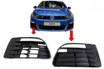 Grile Laterale compatibil cu VW Golf VI Golf 6 (2008-2012) R20 Design SGVWG6R20 foto