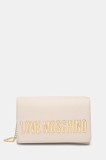 Love Moschino poșetă culoarea bej, JC4103PP1NKD0110