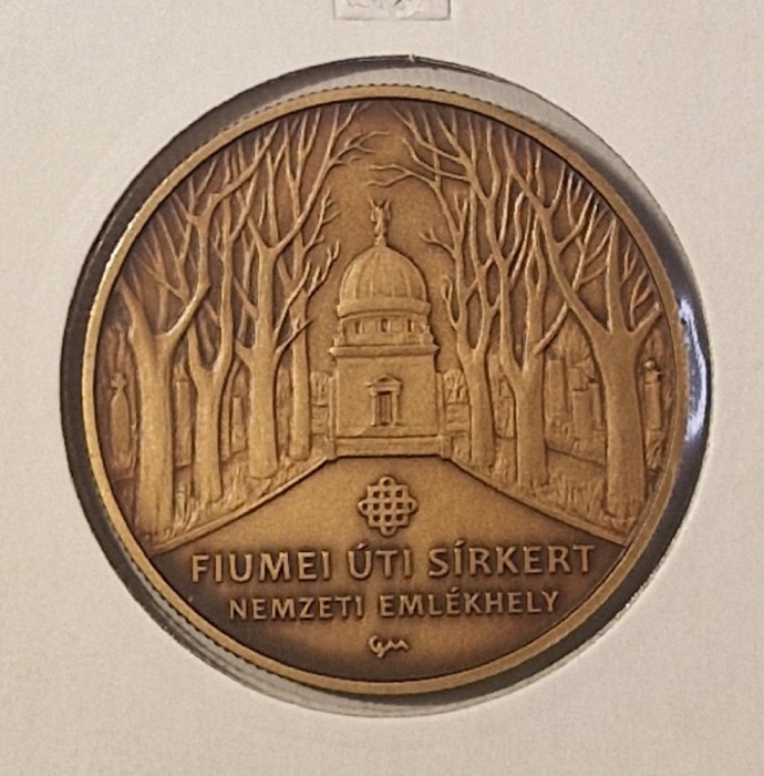 Hungary, Ungaria, 2000 Forint Fiume Cemetery, 2018, KM# comemorativa ,tiraj 5000