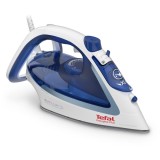 Fier de calcat cu abur, Tefal, FV5736E0 Easygliss Plus, 2500W, Alimentare continua 45g/min, Rezervor apa 270ml, Albastru