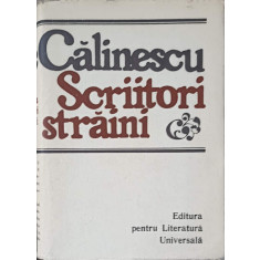 SCRIITORI STRAINI-GEORGE CALINESCU