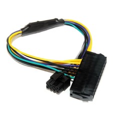 Cablu adaptor sursa alimentare de la ATX 24 pin la 8 pini, Active, 30 CM, compatibil Dell 3020, 7020, 9020, 8pini