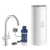 BATERIE BUCATARIE SI BOILER MARIMEA L GROHE RED DUO 30079001