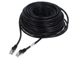 Patch cord F/UTP 6 litat CCA PVC negru 30m 26AWG, Lanberg