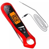 Termometru Digital Bucatarie Totokita&reg; cu 2 Senzori Inox, Timer si Alarma