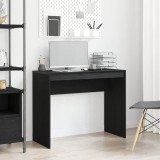 VidaXL Birou Stejar negru 90x40x72 cm Lemn prelucrat