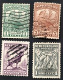 Newfoundland (Dominion Britanic) 1919&ndash;1932 - Set de 4 Timbre -PV1