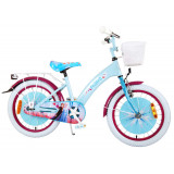 Bicicleta pentru fete Disney Frozen 2, 18 inch, culoare albastru/mov, frana de m PB Cod:91850