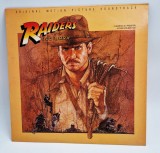 LP : JOHN WILLIAMS - Raiders Of The Lost Ark ( soundtrack ) _ VG+ _ UK, 1981