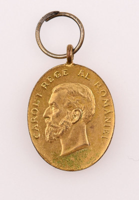 Medalia Jubiliara &amp;bdquo;40 de ani de Domnie&amp;rdquo; 1906 - Miniatura Resch foto