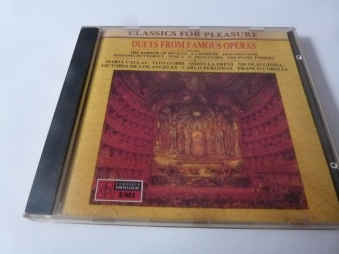 Duets from famous opera, cd