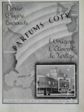 1939 Reclamă parfumuri COTY originală, 38 x 28cm Origan, Aimant, Vertige