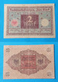 Bancnota veche - Germania 2 Mark 1920 - circulata