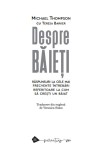 Cumpara ieftin Despre baieti | Michael Thompson