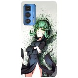 Husa compatibila cu Motorola G100 model Tatsumaki One Punch Man, Silicon, TPU, Viceversa