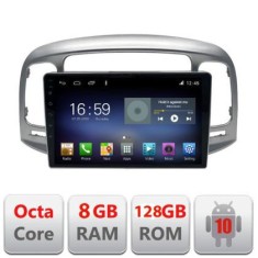 Navigatie HHyundai Accent 2009-2012 F-accent Octa Core cu Android Radio Bluetooth Internet GPS WIFI DSP 8+128GB 4G CarStore Technology