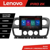 Navigatie Opel Movano, Renault Master 2010-2021 Lenovo PRO 4+64 13 inch 2K android 4G DSP gps internet v1 CarStore Technology