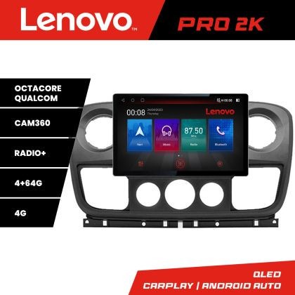 Navigatie Opel Movano, Renault Master 2010-2021 Lenovo PRO 4+64 13 inch 2K android 4G DSP gps internet v2 CarStore Technology