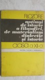 Alexandru Boboc, s.a. - Filozofie. Notiuni de istorie a filosofiei, de materialism dialectic si istoric. Manual (vezi detalii pentru livrare in tara), 1985, Didactica si Pedagogica