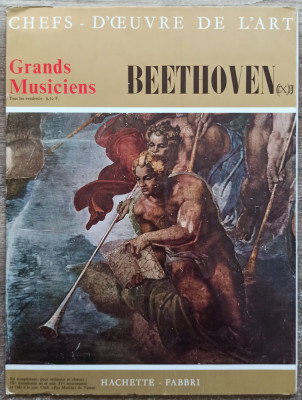 Beethoven// revista + placa vinil, seria Grands Musiciens, Hachette-Fabbri foto