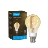 Cumpara ieftin Bec inteligent LED Wireless Homeflow B-5008, B22, 5.5W (40W), 500lm, dimabil, filament, lumina calda, Control de pe telefonul mobil