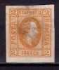 ✅ RO 1865 ,LP 15 c ,&quot;Al.-Ioan Cuza in oval &quot;, 2 par portocaliu / hartie vargata , negumat , subtieri, Stampilat