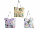 Set 3 sacose cumparaturi textil multicolor Hapiness 58x15x72H