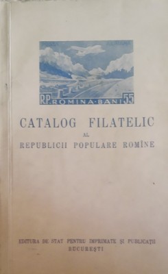 Catalog filatelic al RPR 1957 foto